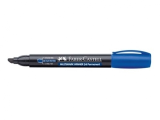 MARKER PERMANENTNY 54  NIEBIESKI KOCWKA CITA FABER-CASTELL [opakowanie=12szt]