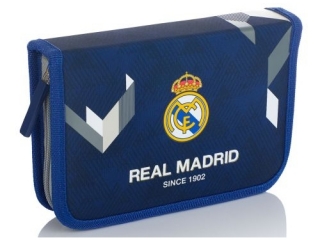 Piórnik pojedynczy z wyposażeniem, 2 klapki, 1W2 RM-181 Real Madrid Color 5