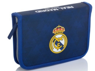 Piórnik pojedynczy bez wyposażenia, 2 klapki, 1BW2 RM-182 Real Madrid Color 5