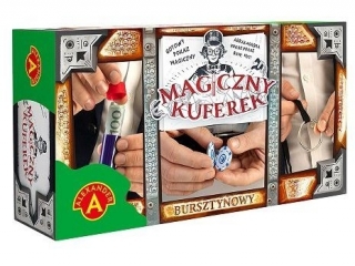 MAGICZNE SZTUCZKI - MAGICZNY KUFEREK - BURSZTYNOWY