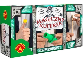 MAGICZNE SZTUCZKI - MAGICZNY KUFEREK - SZMARAGDOWY
