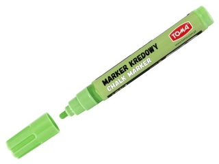 Markery kredowe, kocwka okrga 4, 5mm, 8g tuszu pastel zielony Pudeko [opakowanie=10szt]
