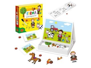PUZZLE MAGNETYCZNE, UKADANKA - FARMA