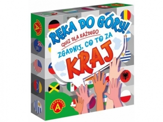 GRA PLANSZOWA QUIZ RĘKA DO GÓRY-KRAJ