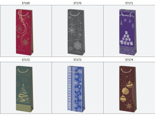 Torebka ozdobna POL-MAK Gwiazdka 10szt. T15Z_GW_6 130x380x110