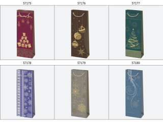 Torebka ozdobna POL-MAK Gwiazdka 10szt. T15Z_GW_7 130x380x110