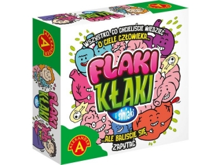 RODZINNA GRA PLANSZOWA FLAKI - KŁAKI