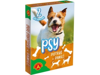 KARTY PIOTRUŚ + PAMIĘĆ - PSY