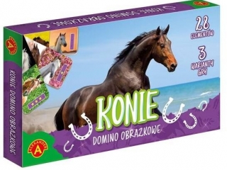 DOMINO OBRAZKOWE - KONIE