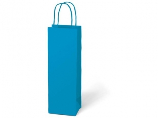 Torebka na prezent MFP T12 kraft 120x360x90 niebieska