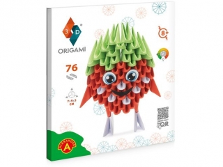 ORIGAMI 3D - TRUSKAWKA / STRAWBERRY