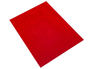 Filc rozmiar: A3grubość: 1mm ilość: 10 szt kolor: czerwony