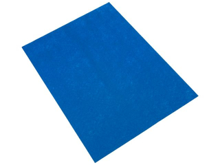 Filc rozmiar: A3grubość: 1mm ilość: 10 szt kolor: niebieski