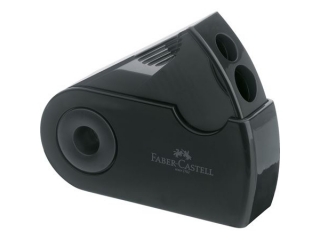 TEMPERWKA PODWJNA SLEEVE CZARNA FABER- CASTELL [opakowanie=12szt]