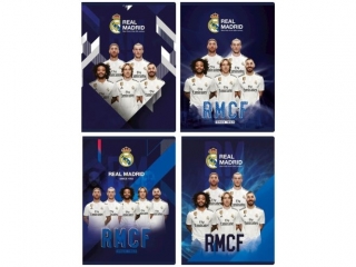 Zeszyt MO A5 32k linia kolor Real Madrid 5 [opakowanie=10szt]