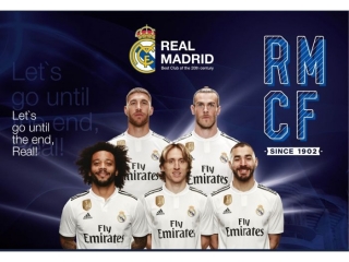 Blok rysunkowy A4 20 ark.Real Madrid 5 [opakowanie=10szt]