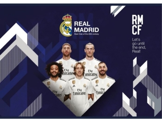 Blok rysunkowy A4 20 ark.Real Madrid 5 [opakowanie=10szt]