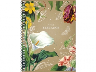 Ko�obrulion B6 bez zadruku 120k kremowy papier, "Bloom book"
