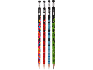 O��wek tr�jk�tny, z gumk�, 2B, PIXI Blox, Happy Color