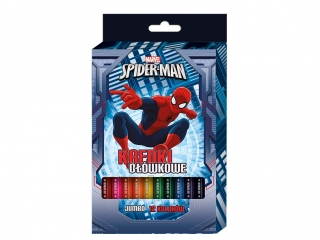 KREDKI OŁÓWKOWE JUMBO 12kol. SPIDER MAN