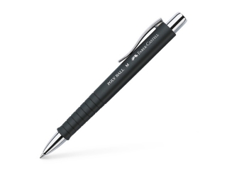DUGOPIS POLY BALL M CZARNY FABER-CASTELL [opakowanie=5szt]