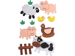 NAKLEJKI PIANKOWE 3D  DIY16023