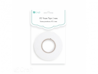 TAMA PIANKOWA 3D 2 MM, 1, 5 CM X 2, 2 M [opakowanie=6szt]