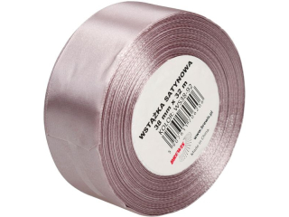 Wstka satynowa  rozmiar: 38mm x 32 m kolor: Pudrowy r