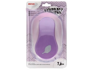 Dziurkacz ozdobny rozmiar: 7, 6cm wzór: liść