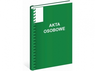 Teczka akt osobowych 02 Zielone [opakowanie=10szt]