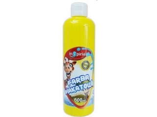inSpiria Farba plakatowa 500ml ŻÓŁTA