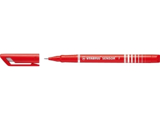 CIENKOPIS STABILO SENSOR CZERWONY 0, 3 MM (10)