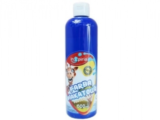 inSpiria Farba plakatowa 500ml CIEMNONIEBIESKA