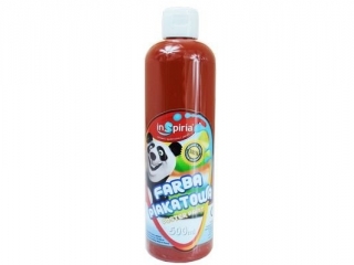 inSpiria Farba plakatowa 500ml BRĄZOWA