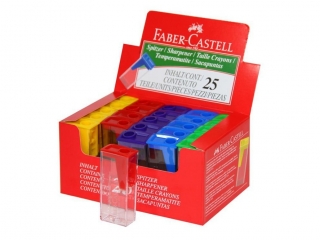 TEMPERWKA PLASTIKOWA KONTENER MIX KOL. FABER-CASTELL [opakowanie=25szt]