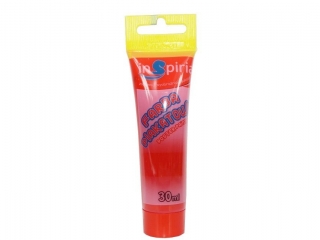 inSpiria Farba plakatowa tuba 30ml CZERWONA