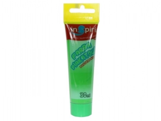 inSpiria Farba plakatowa tuba 30ml ZIELONA