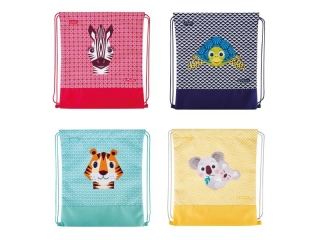 WOREK SZKOLNY CUTE ANIMALS R.M. [opakowanie=4szt]