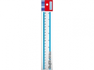 LINIJKA 20 CM 1652 KOLOR [opakowanie=10szt]
