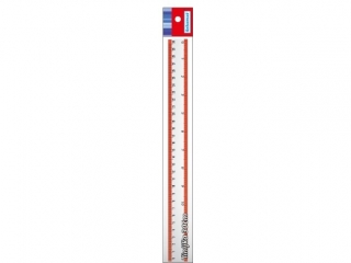 LINIJKA 30 CM 1669 KOLOR [opakowanie=10szt]