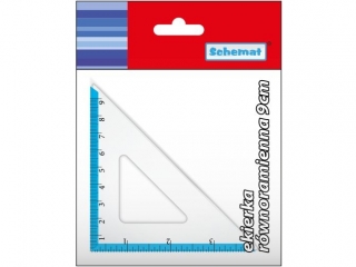 EKIERKA 9 CM RWNORAMIENNA 1683 KOLOR [opakowanie=10szt]