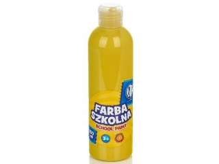 Farba szkolna Astra 250 ml - żółta