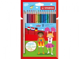 KREDKI COLOR KPL 18 SZT. PUD. Z ZAWIESZK (6) [opakowanie=6szt]