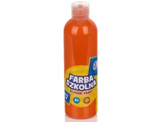 Farba szkolna Astra 250 ml - pomarańczowa