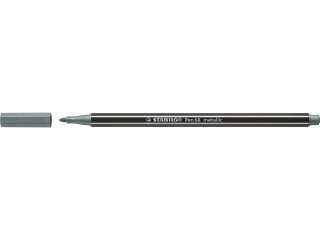 FLAMASTER METALICZNY PEN 68, SREBRNY (10) [opakowanie=10szt]