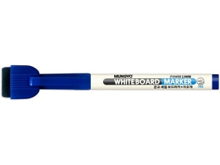 MUNGYO MARKER SUCHOCIERALNY MINI Z CZYCIKIEM NIEBIESKI [opakowanie=12szt]