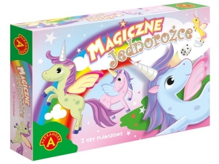 RODZINNA GRA PLANSZOWA - MAGICZNE JEDNOROŻCE