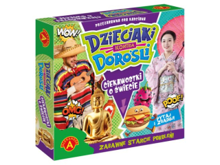 DZIECIAKI KONTRA DOROŚLI - CIEKAWOSTKI O ŚWIECIE