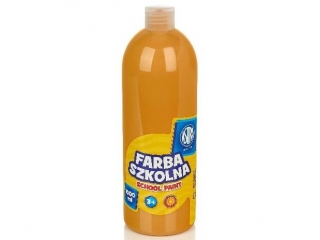 Farba szkolna Astra 1000 ml - brązowa jasna