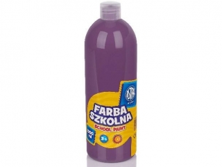 Farba szkolna Astra 1000 ml - śliwkowa